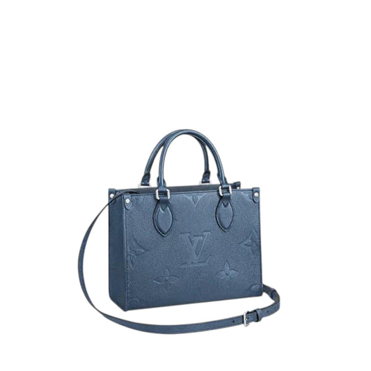 Louis Vuitton OnTheGo PM Exclusive Prelaunch Navy Nacre
