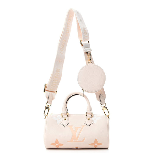 Louis Vuitton Papillon BB Monogram Empreinte Cream Saffron