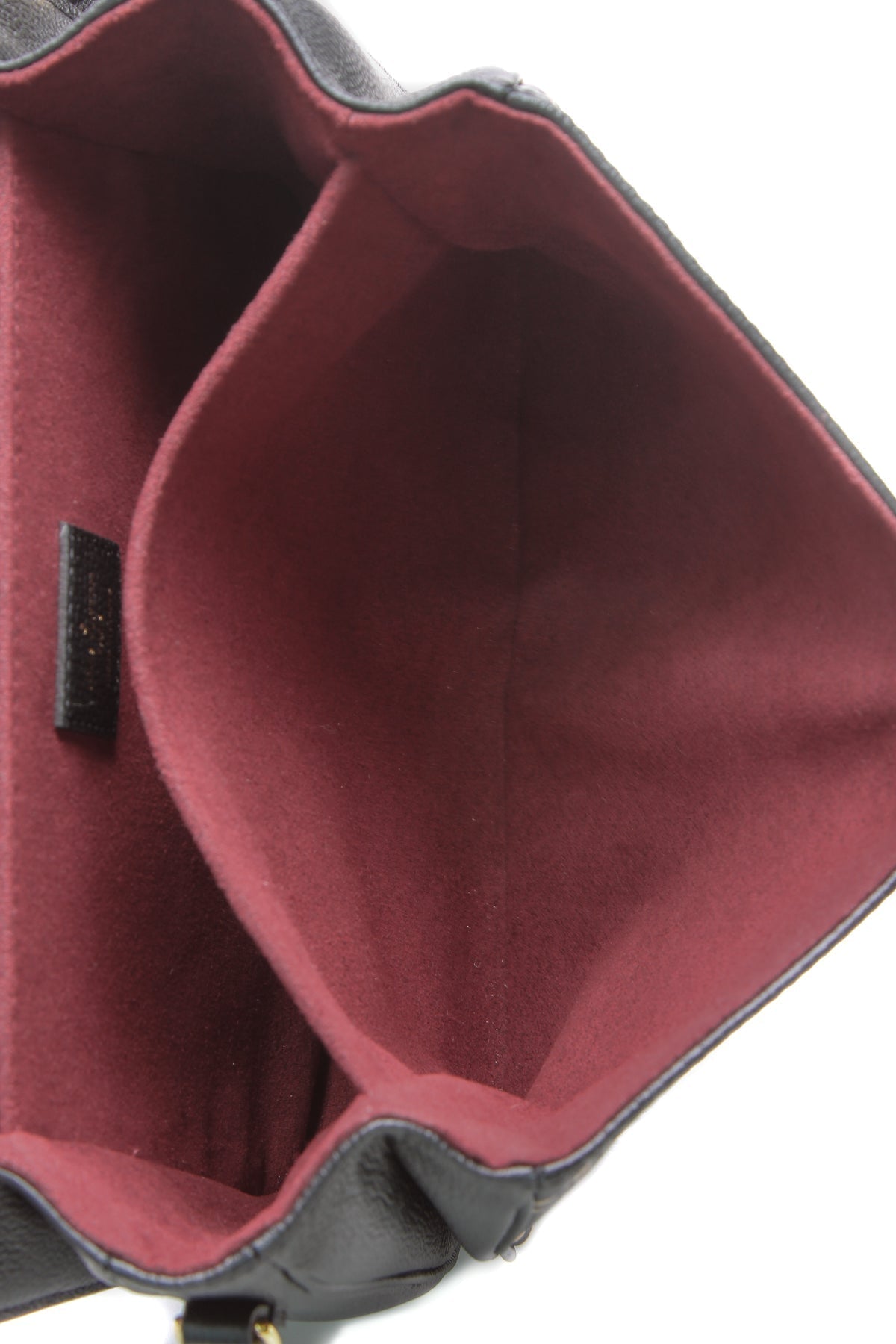 Louis Vuitton Pochette Metis Bicolor Empreinte Black Beige