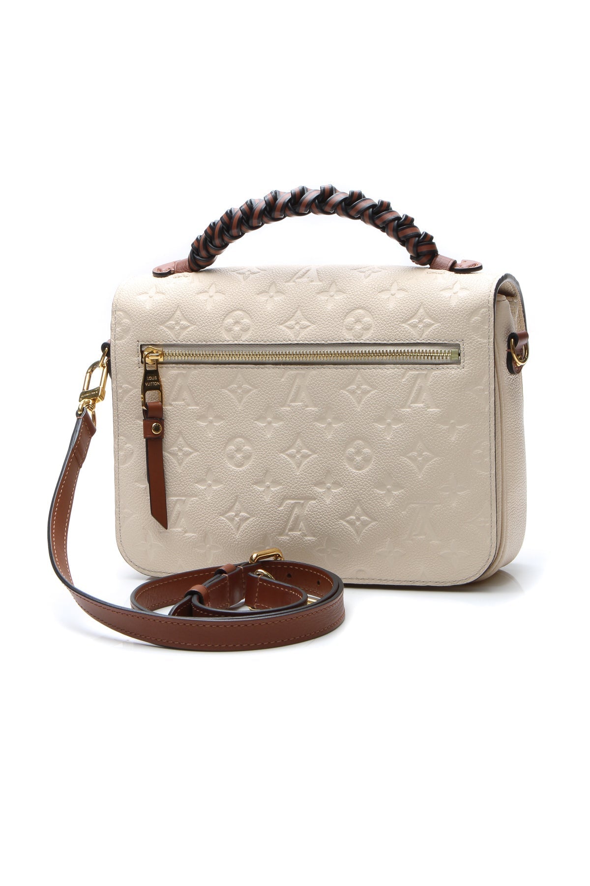 Louis Vuitton Pochette Metis Monogram Empreinte Neige Ivory