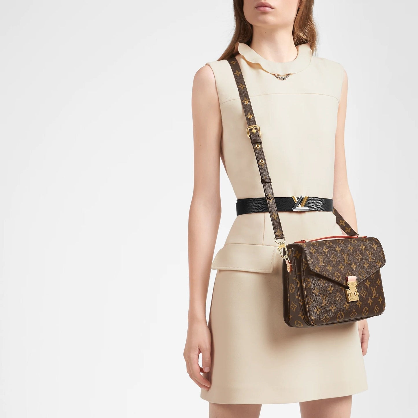 Louis Vuitton Pochette Metis Monogram Satchel