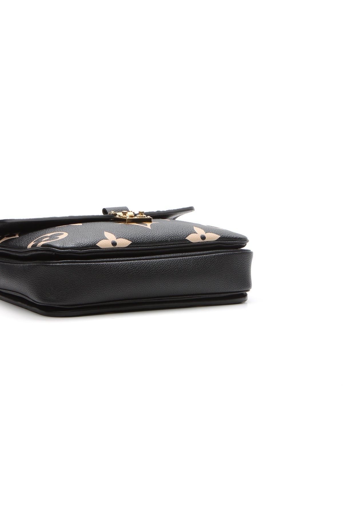 Louis Vuitton Pochette Metis Bicolor Empreinte Black Beige