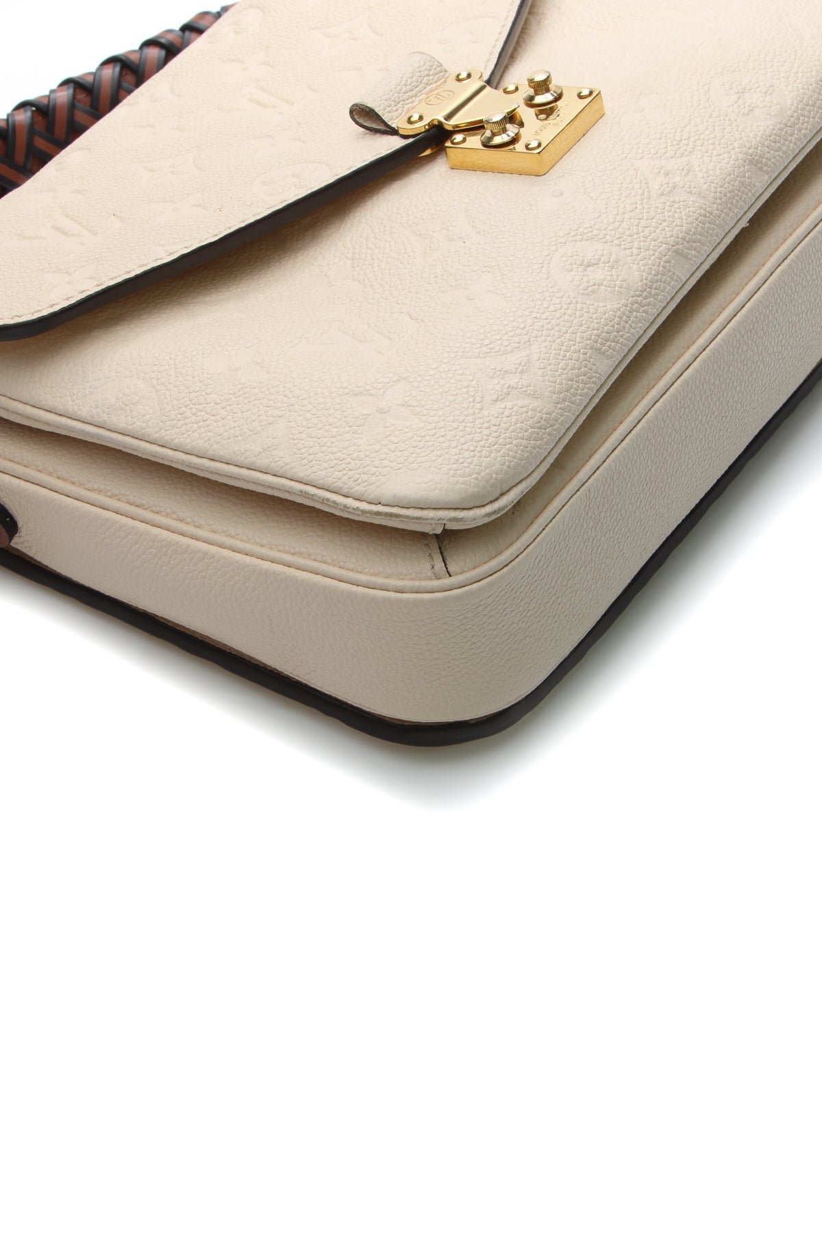 Louis Vuitton Pochette Metis Monogram Empreinte Neige Ivory