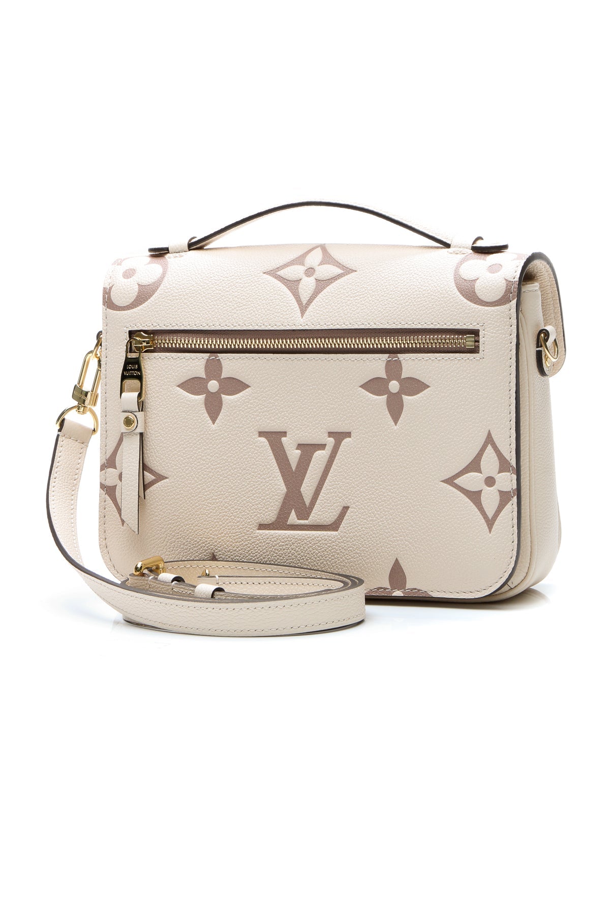 Louis Vuitton Pochette Métis Bicolor Empreinte Cream Dove