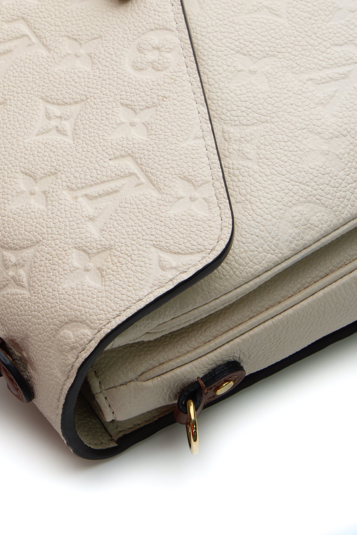 Louis Vuitton Pochette Metis Monogram Empreinte Neige Ivory