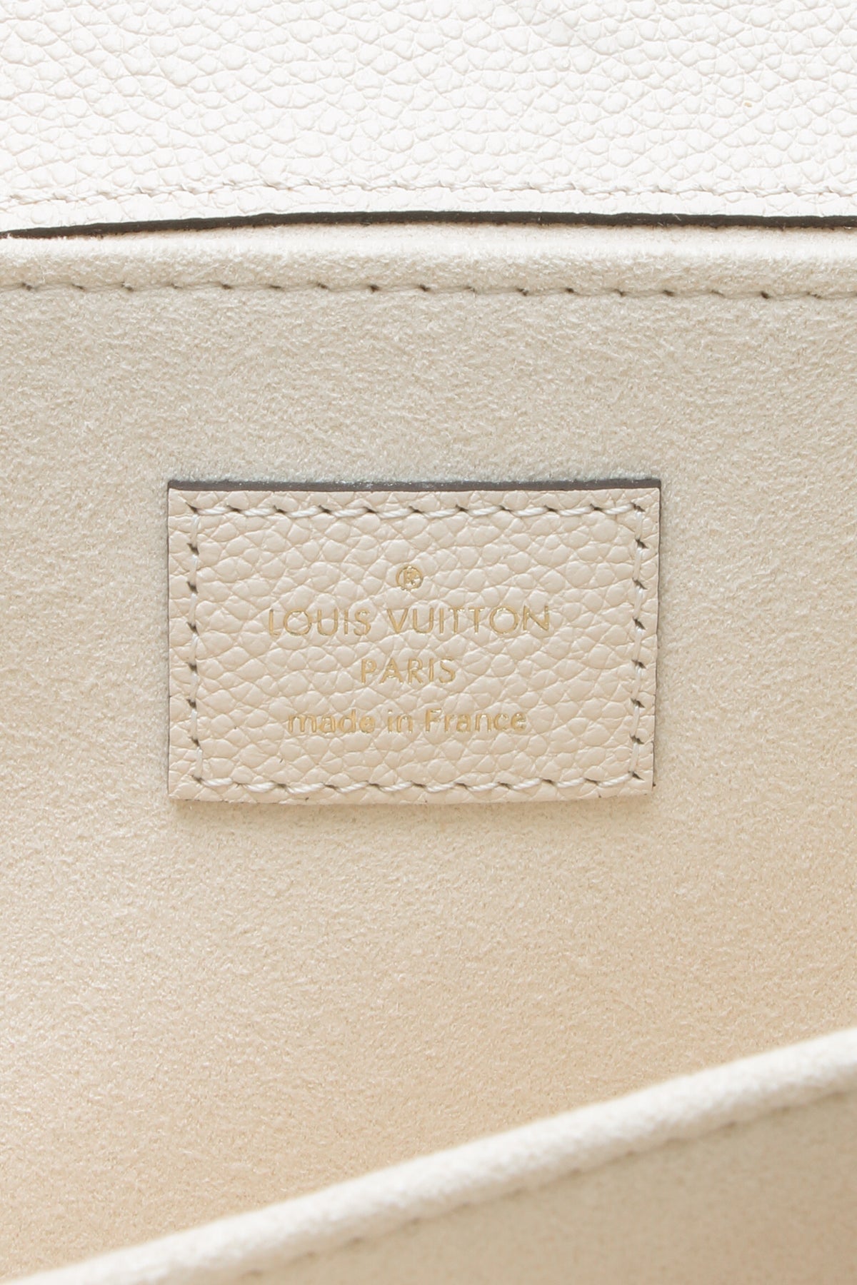 Louis Vuitton Pochette Métis Bicolor Empreinte Cream Dove