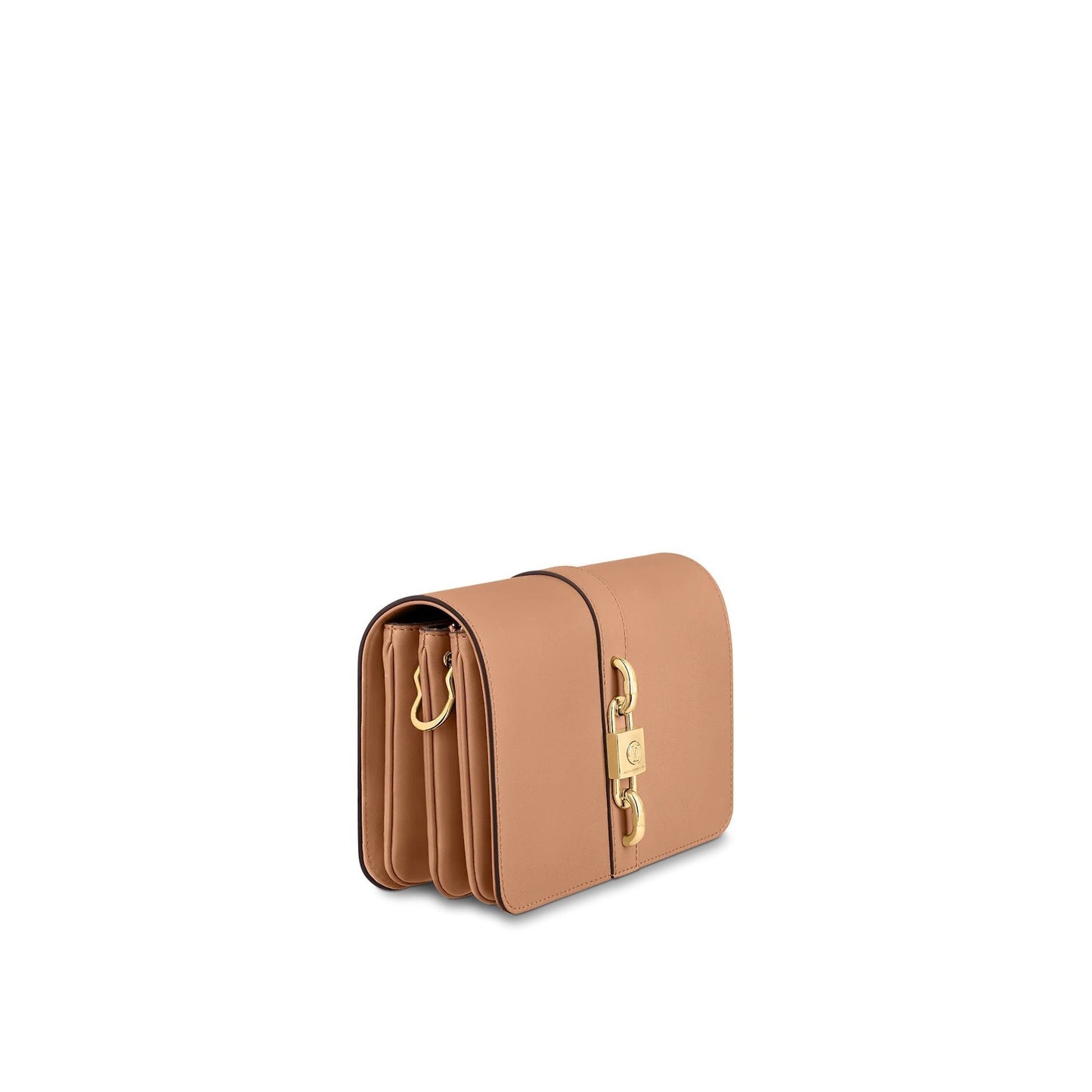 Louis Vuitton Rendez-Vous Calfskin Camel Brown Handbag