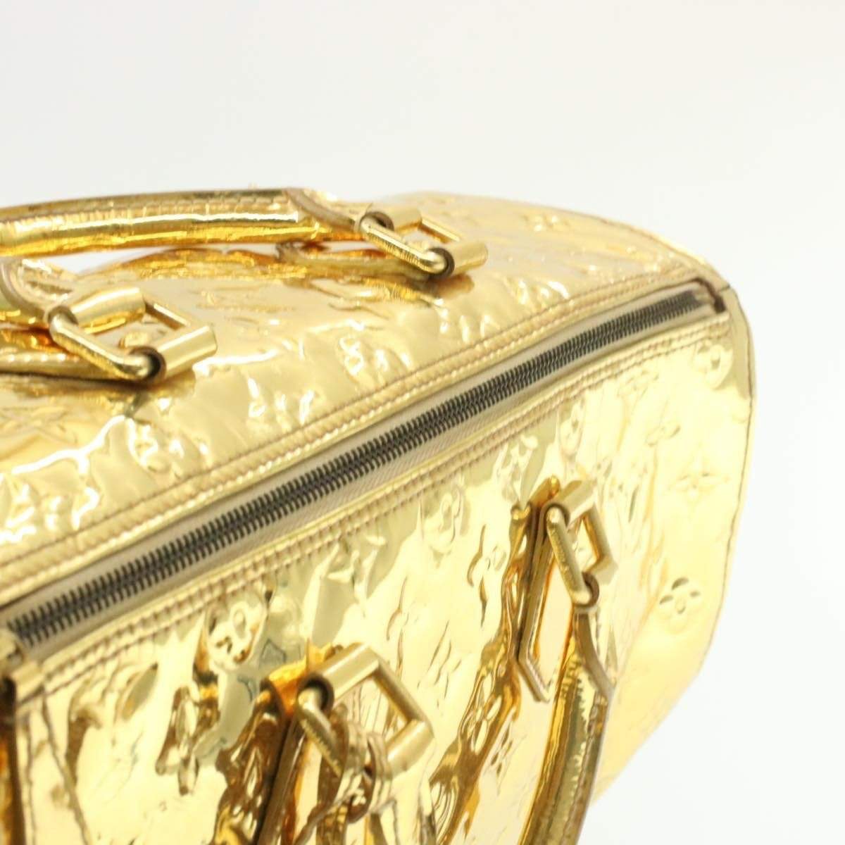Louis Vuitton Speedy 35 Monogram Gold Mirror Bag