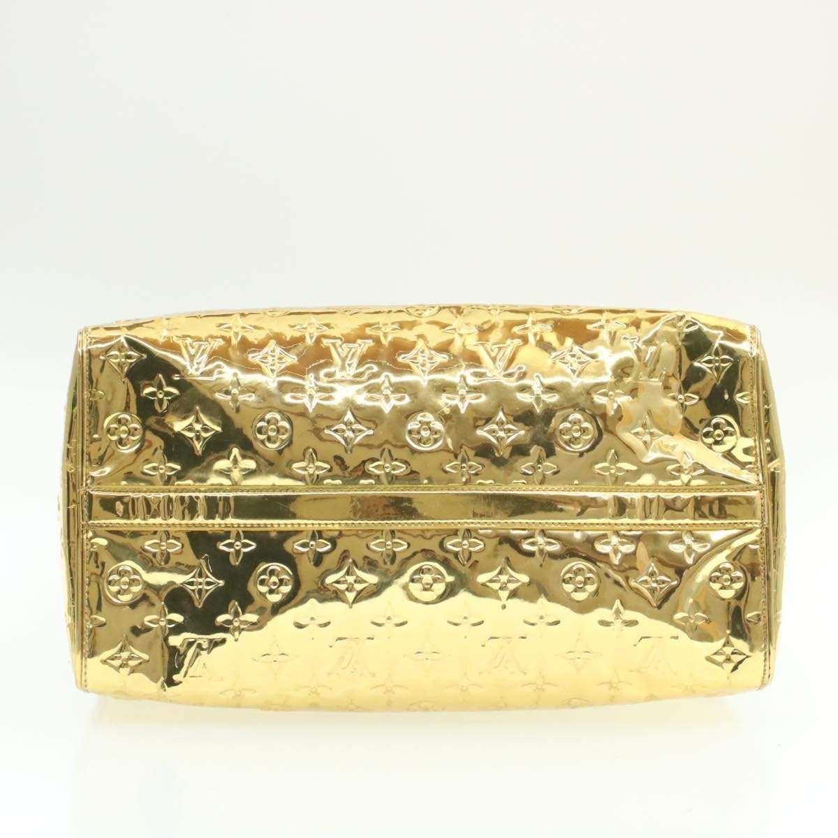 Louis Vuitton Speedy 35 Monogram Gold Mirror Bag