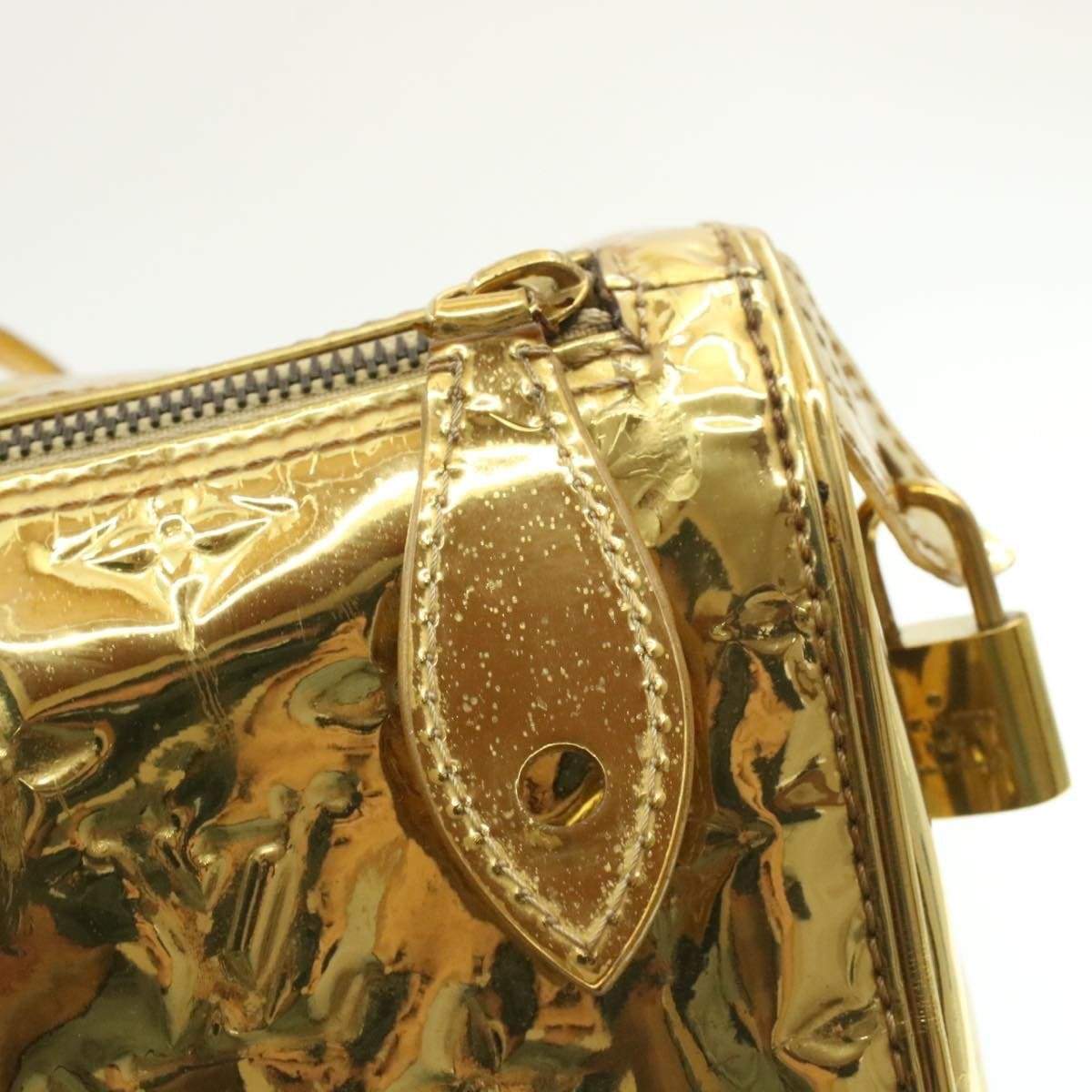Louis Vuitton Speedy 35 Monogram Gold Mirror Bag