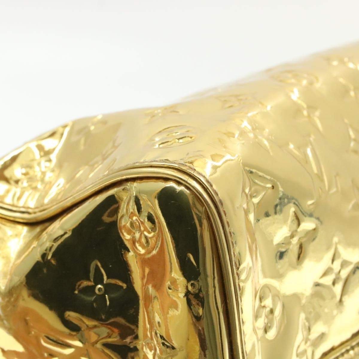 Louis Vuitton Speedy 35 Monogram Gold Mirror Bag
