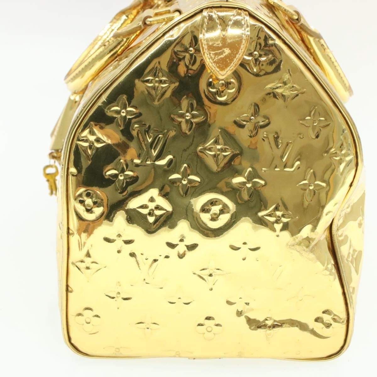 Louis Vuitton Speedy 35 Monogram Gold Mirror Bag