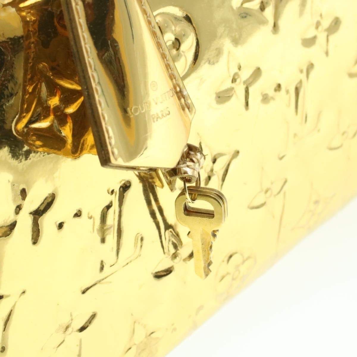 Louis Vuitton Speedy 35 Monogram Gold Mirror Bag