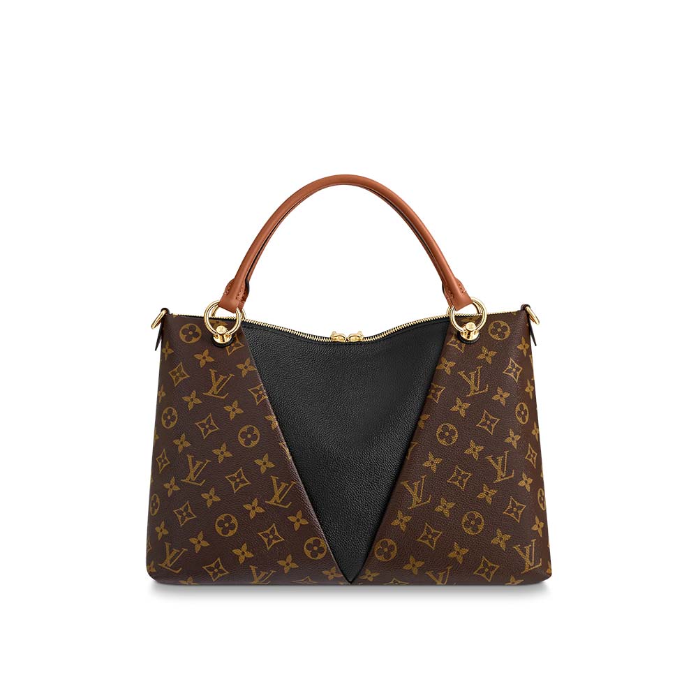 Louis Vuitton V Tote MM Monogram Tote