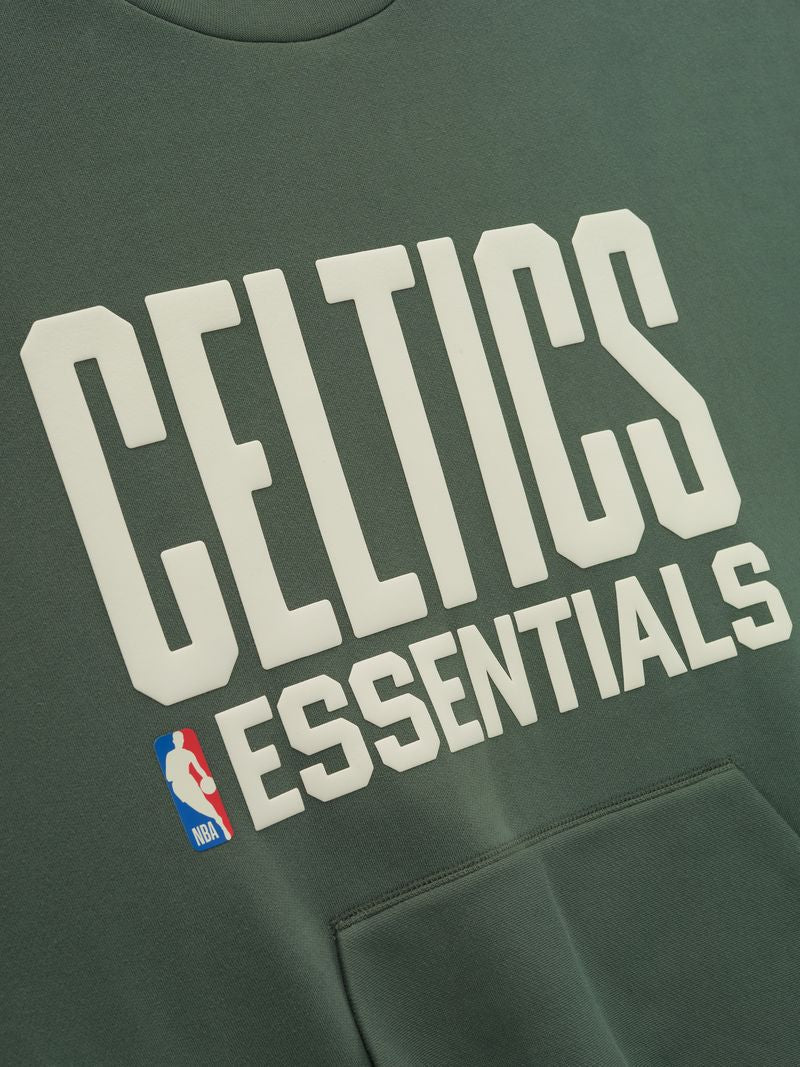 Fear of God Essentials x Boston Celtics Sport Crewneck Sweatshirt Green BagAg