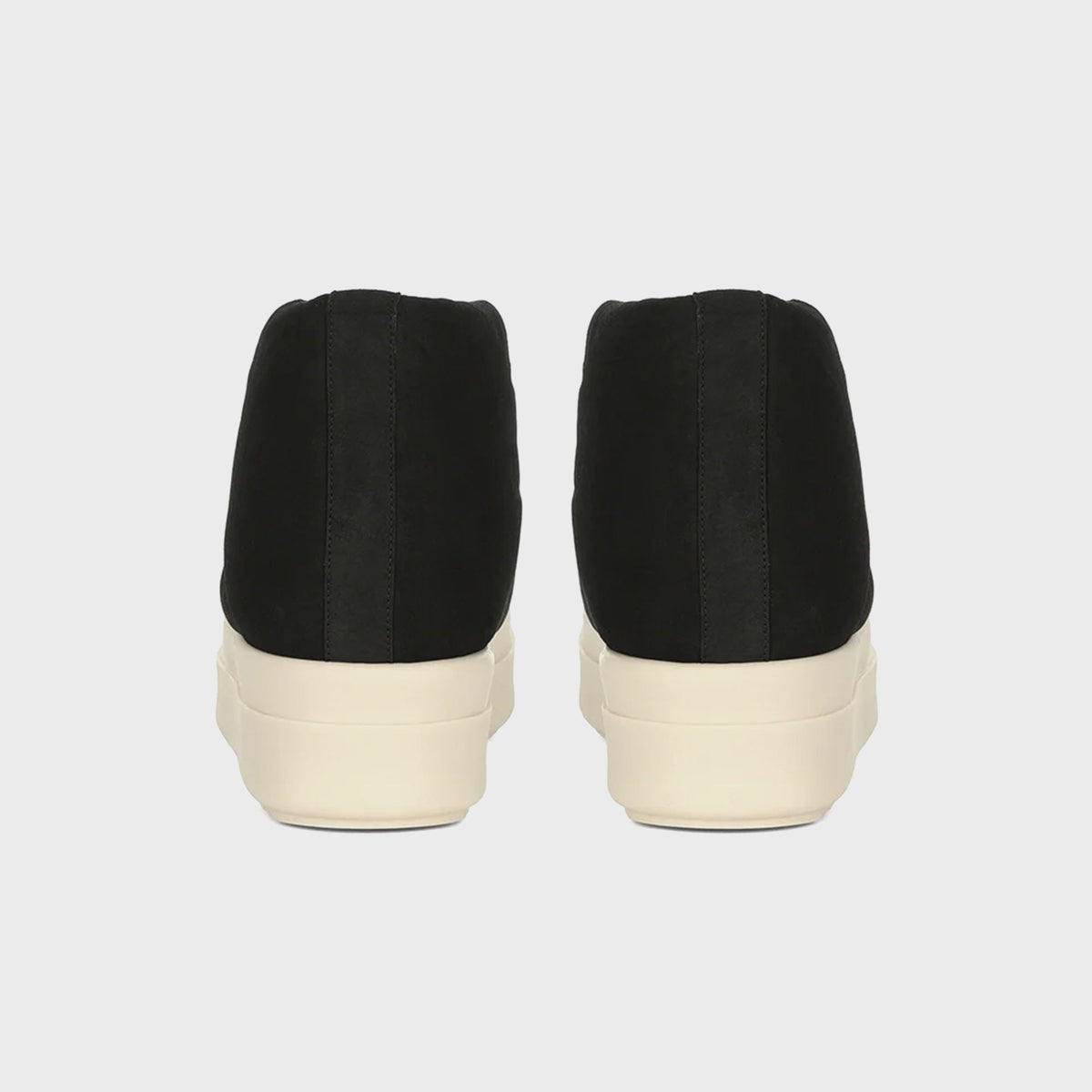 Rick Owens WMNS Mega Bumper Low Lunar Boots - Black / Milk / Milk Rick Owens