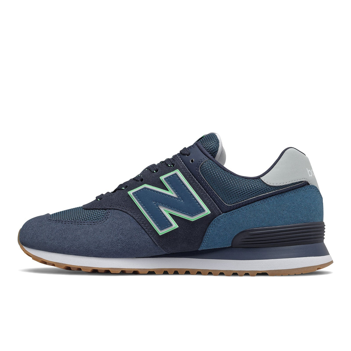 New Balance Men's 574 Shoes - Natural Indigo / Marblehead New Balance