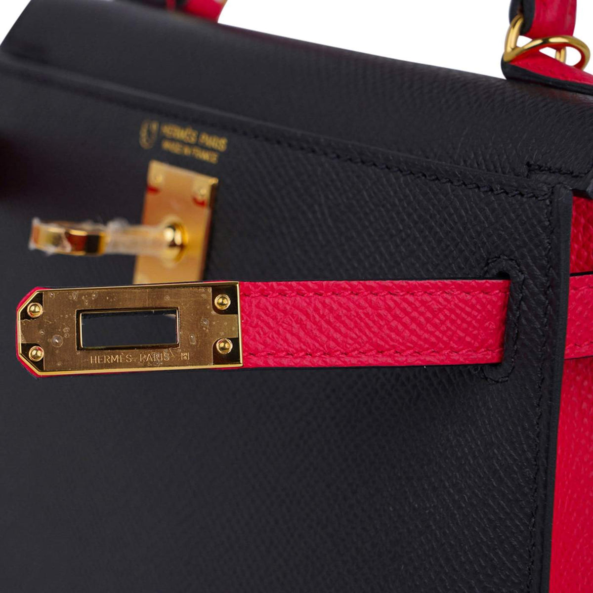 Hermès Kelly Sellier 20 Back Rose Extreme Epsom GHW HSS Bag Crowned Bag