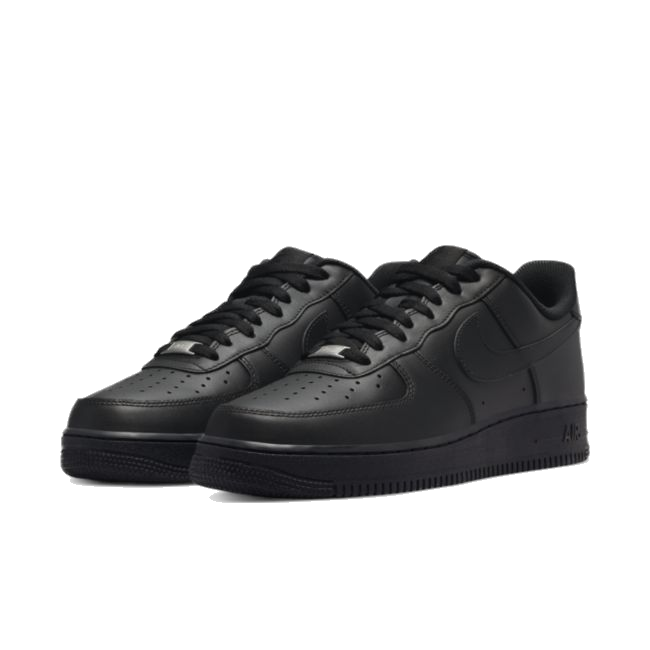 Nike Men's Air Force 1 '07 Shoes - Black Nike