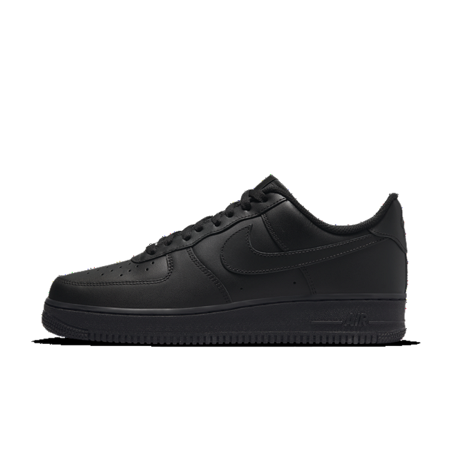 Nike Men's Air Force 1 '07 Shoes - Black Nike