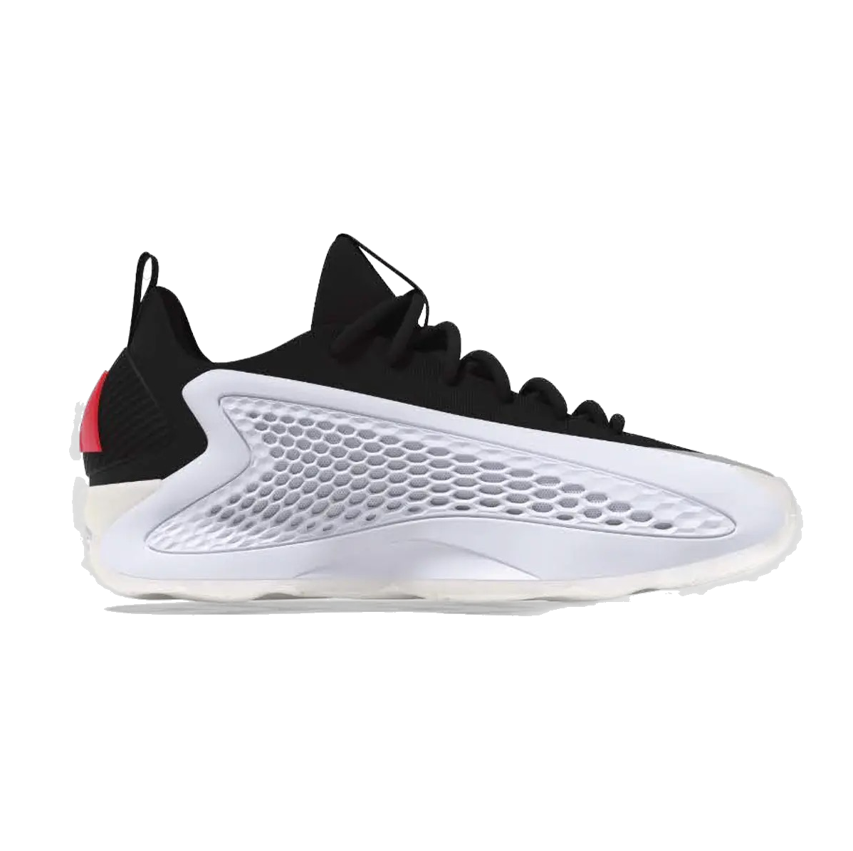 Adidas Men's Anthony Edwards 1 Low Shoes - White / Core Black / Lucid Red Adidas