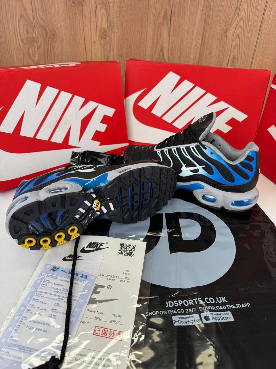 Nike Air Max Plus TN "Black Blue" CT1097-002 Trainers Men's Reps Sale UK Best Quality AAA Replica