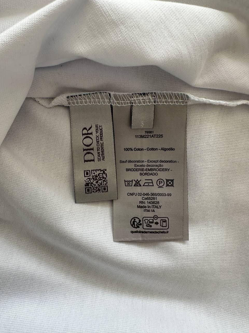 Dior Paint Graphic Print T-Shirt Men's Women's in 2 Colors Reps UK Best Quality Sale AAA Replica