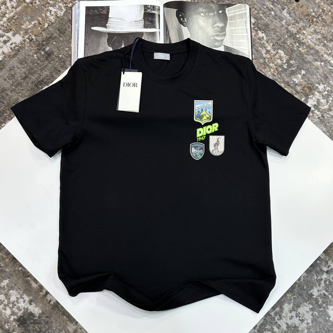 Dior Mountain Relaxed Fit T-Shirt Men's Women's in Different Colors Reps Sale UK Best Quality Sale AAA Replica