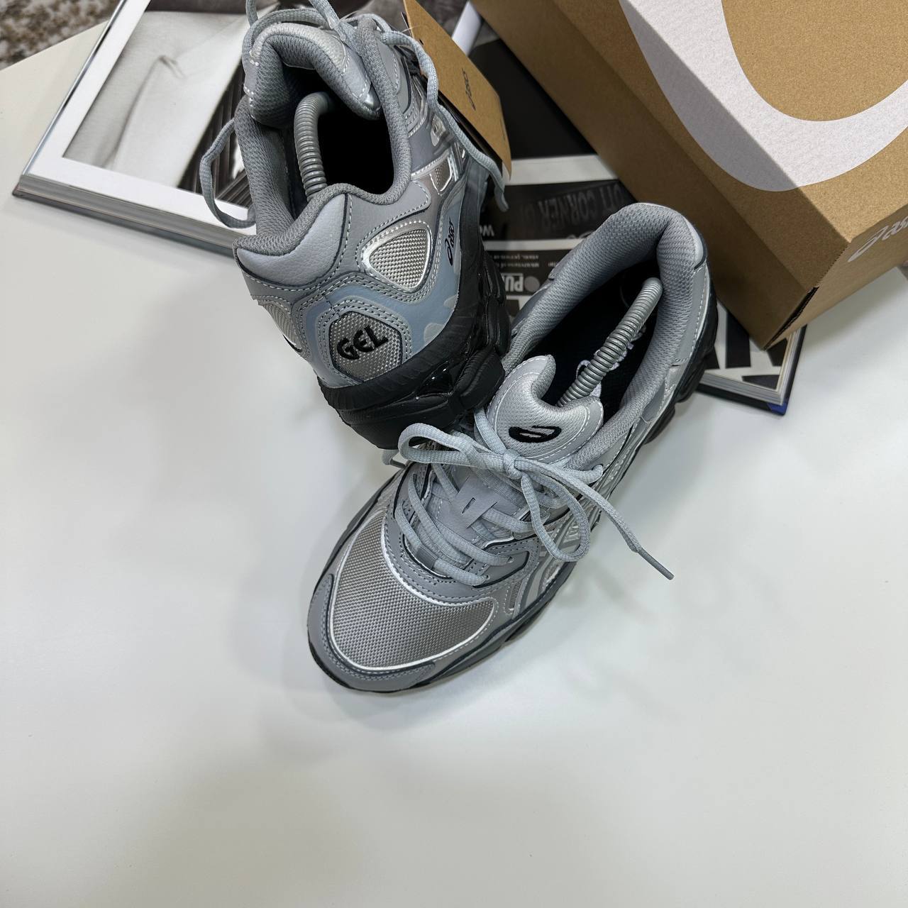 Asics Gel-NYC "Mid Grey Sheet Rock" 1203A280-020 Trainers Men's Reps Sale UK Best Quality AAA Replica