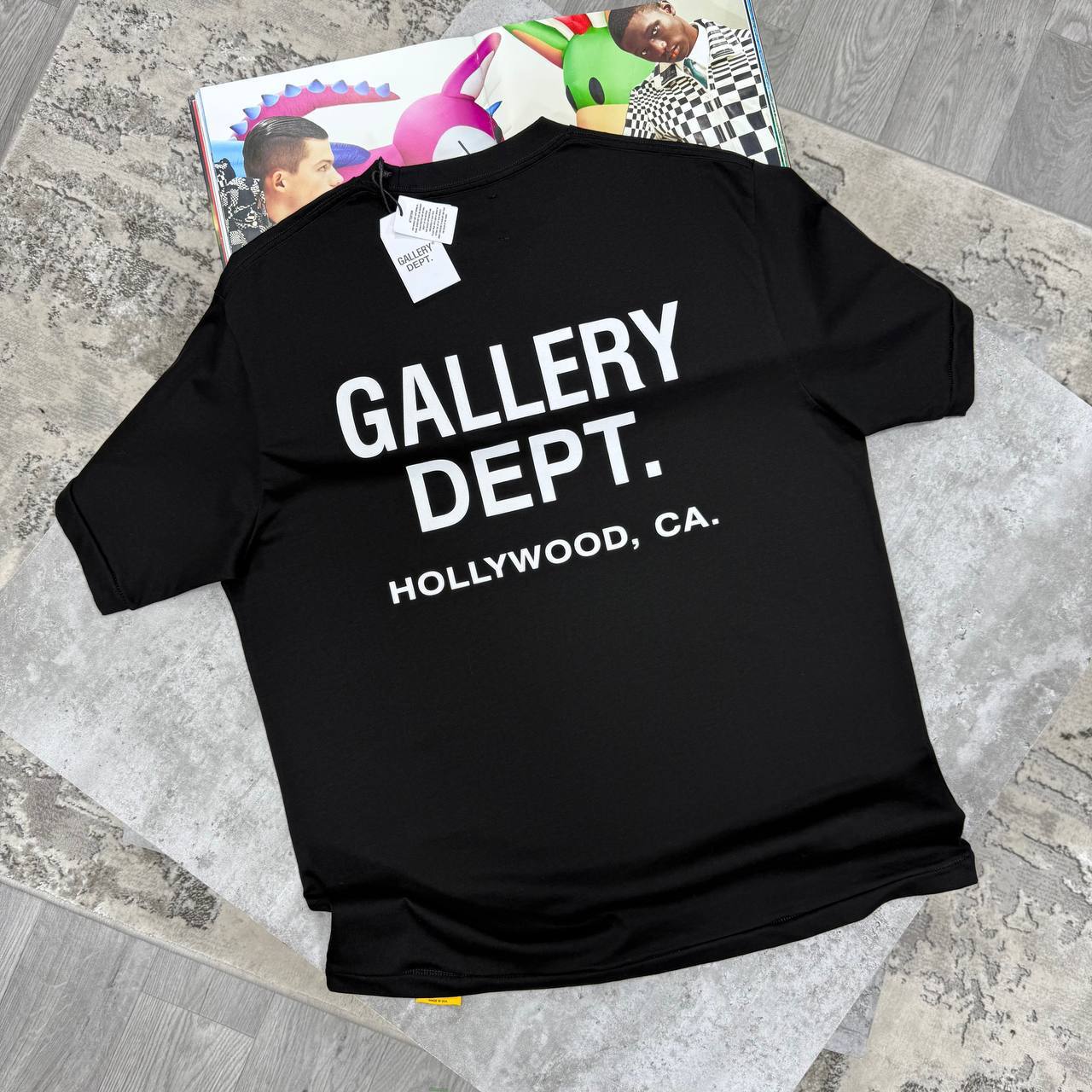 Gallery Dept. Souvenir "Hollywood, CA" Brand's Logo T-Shirt in Different Colors Men's Women's Reps UK Best Quality Replica