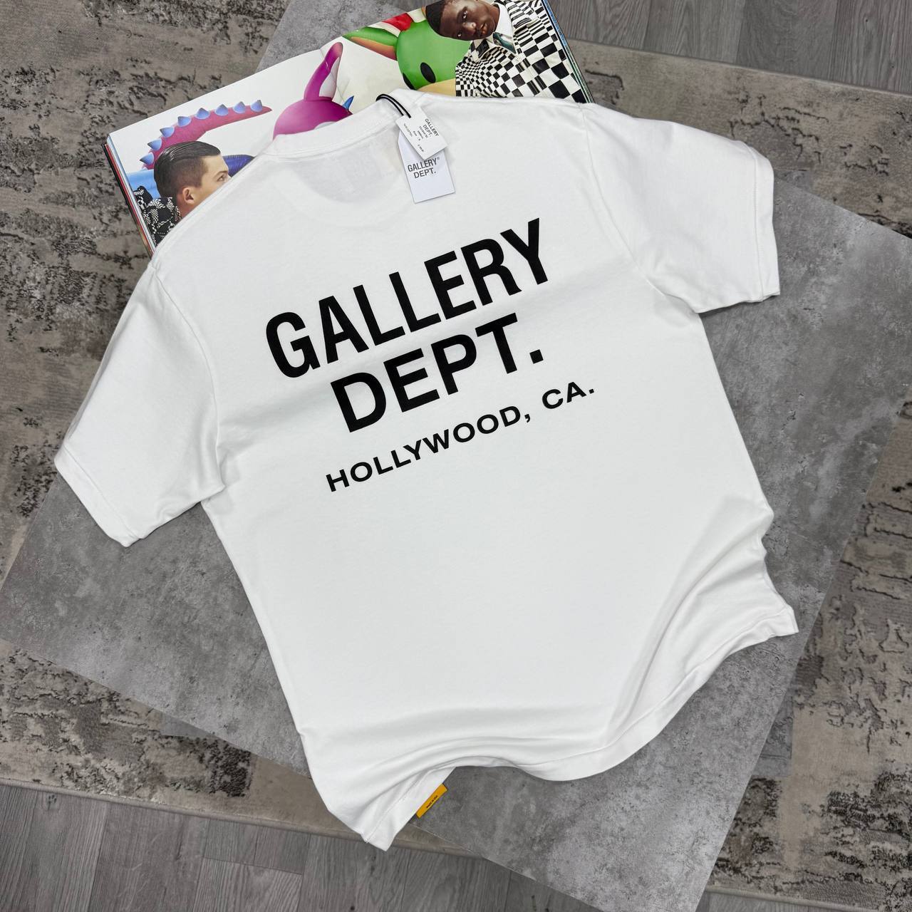 Gallery Dept. Souvenir "Hollywood, CA" Brand's Logo T-Shirt in Different Colors Men's Women's Reps UK Best Quality Replica