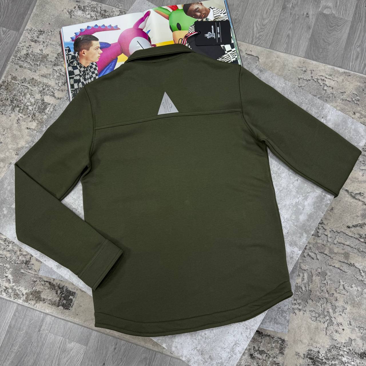 Moncler Double Pocket Collar Style Logo Men's Overshirts in Different Colors Reps UK Best Quality Sale AAA Replica
