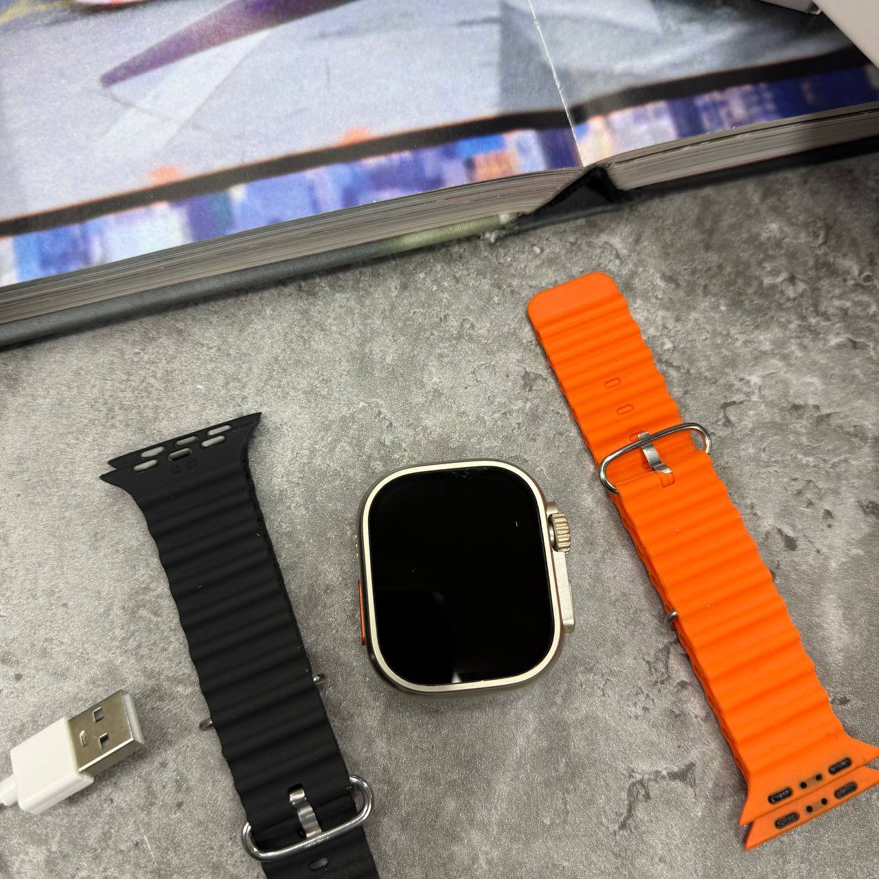 Apple Watch Ultra 4 Smart Watch with 2 Straps Men's Women's UK Reps Sale AAA Best Quality Replica