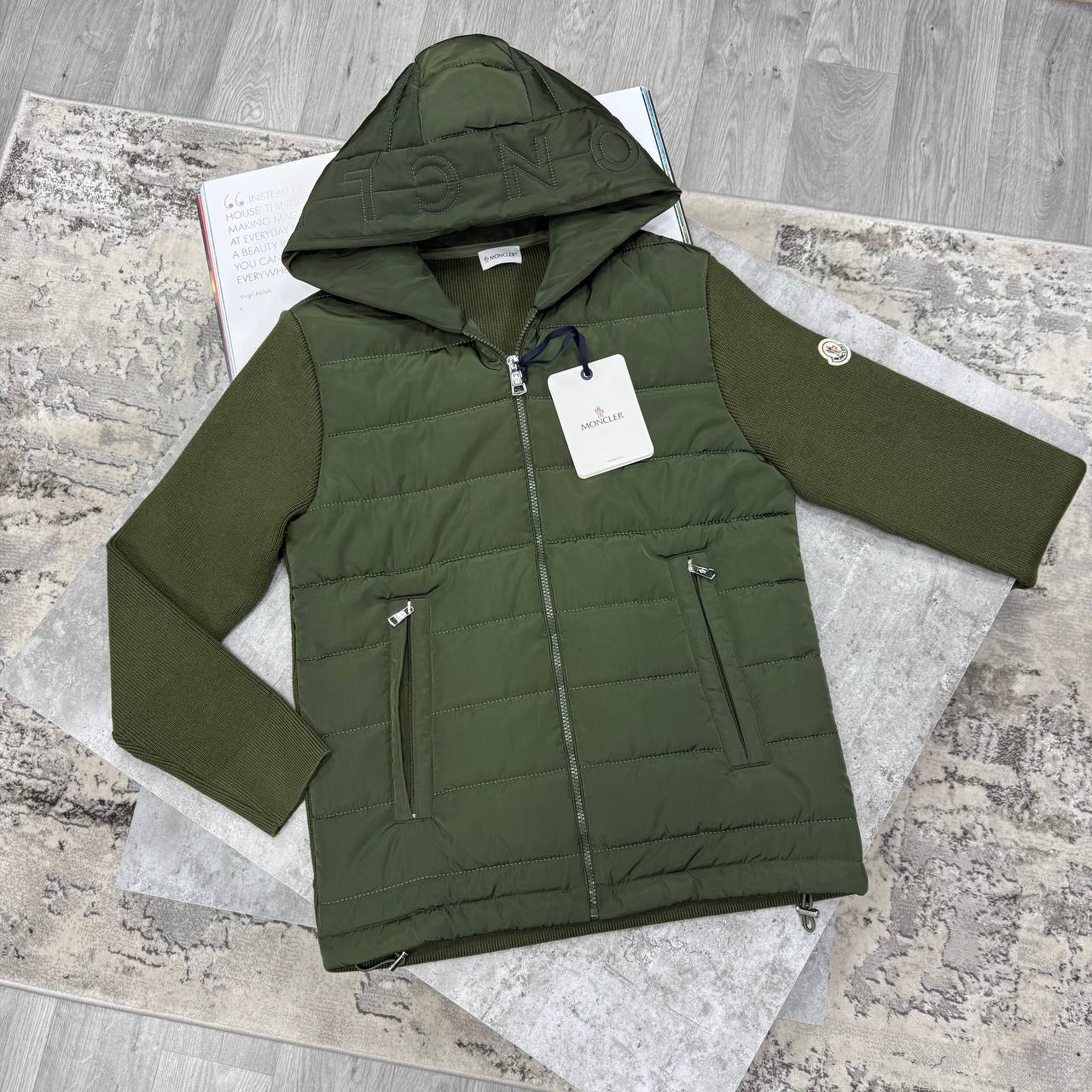 Moncler Wool Tricot Cardigan Jacket Men's Women's in Different Colors Reps UK Sale Best Quality AAA Replica