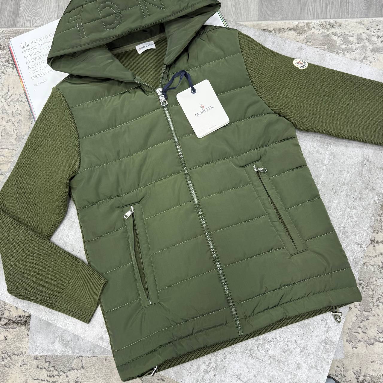 Moncler Wool Tricot Cardigan Jacket Men's Women's in Different Colors Reps UK Sale Best Quality AAA Replica