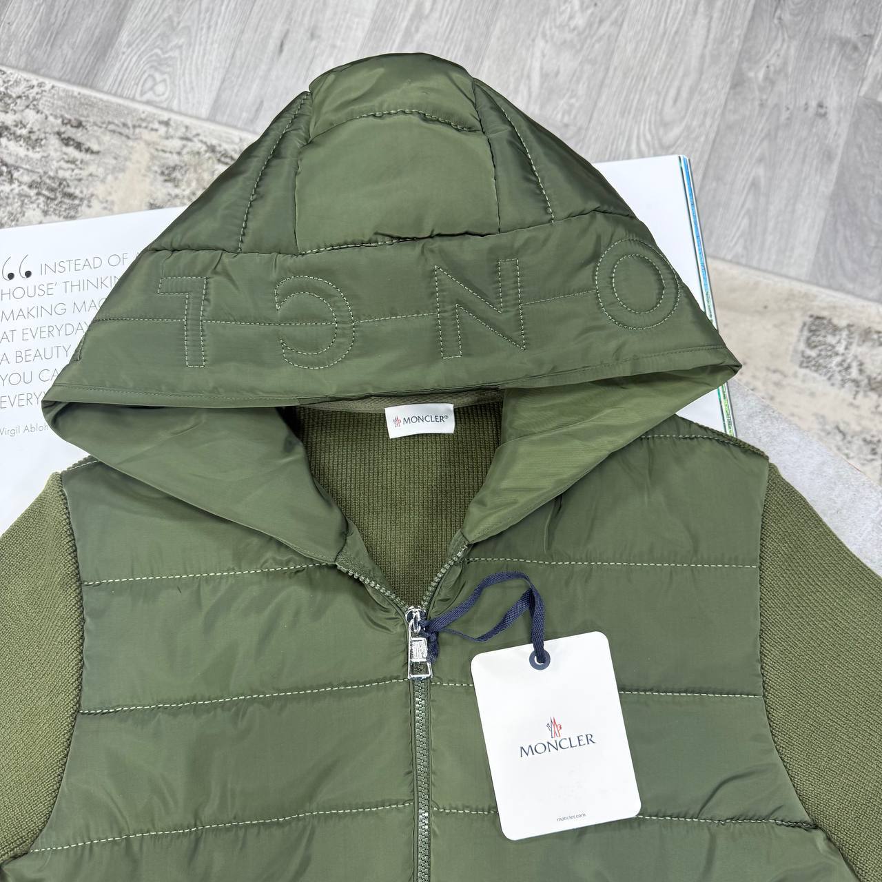 Moncler Wool Tricot Cardigan Jacket Men's Women's in Different Colors Reps UK Sale Best Quality AAA Replica