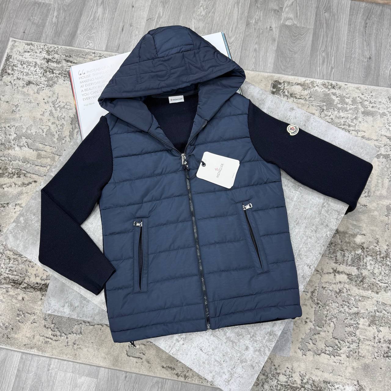 Moncler Wool Tricot Cardigan Jacket Men's Women's in Different Colors Reps UK Sale Best Quality AAA Replica