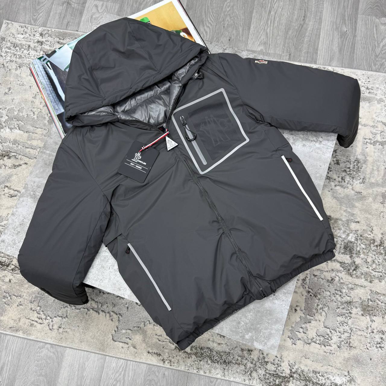 Moncler Grenoble Bergun Reversible Down Jacket Men's Women's in Different Colors Reps UK Sale Best Quality AAA Replica