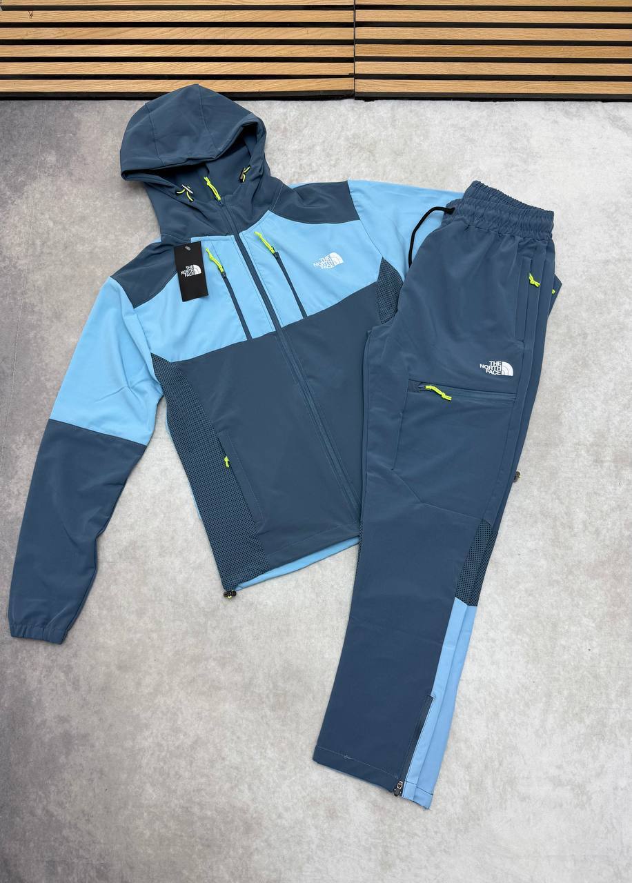 The North Face Stormgap Power Grid Tracksuit Men's in Blue Reps UK Best Quality AAA Replica