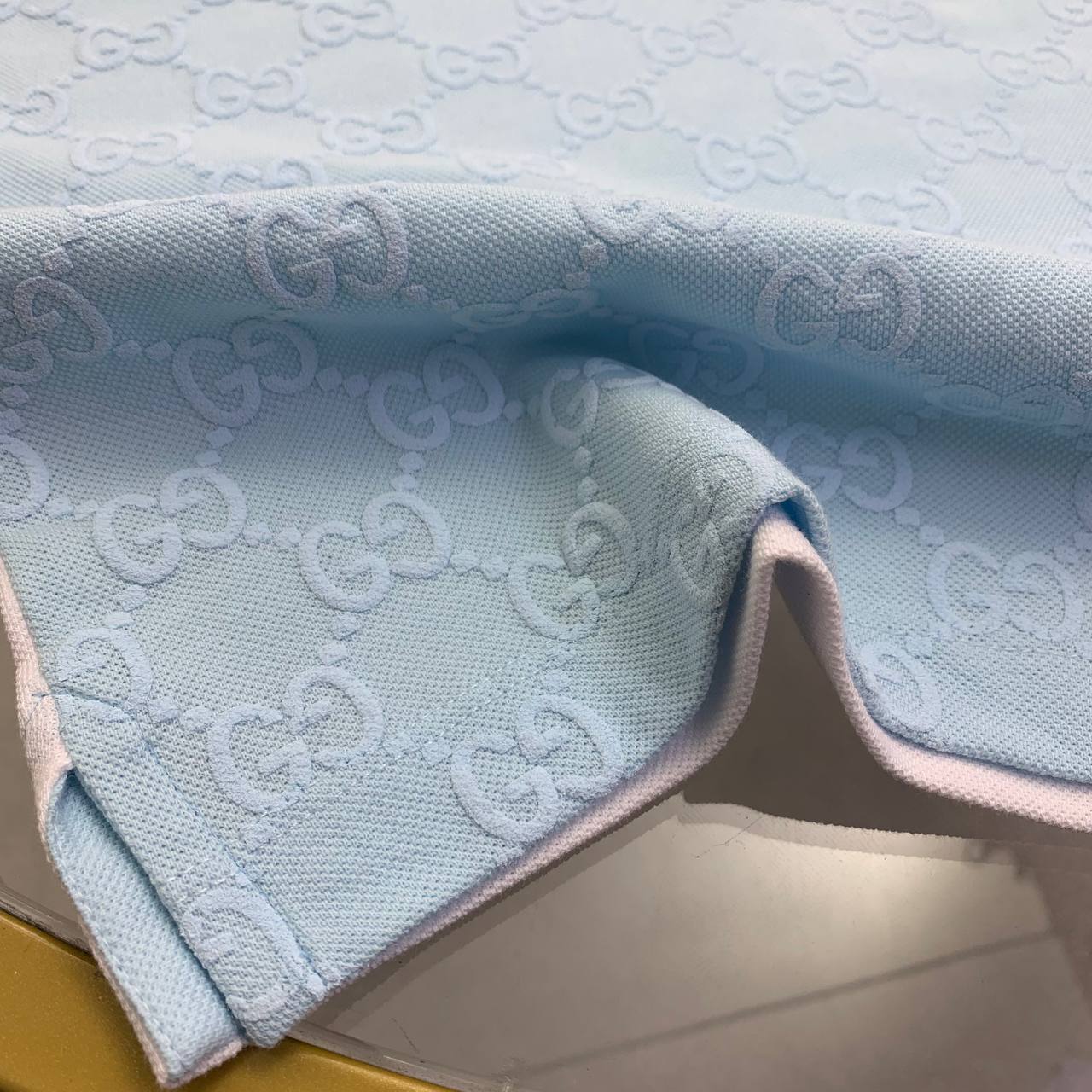 Gucci GG Jacquard Polo Shirts Men's in 2 Colors Reps Sale UK Sale Best Quality AAA Replica