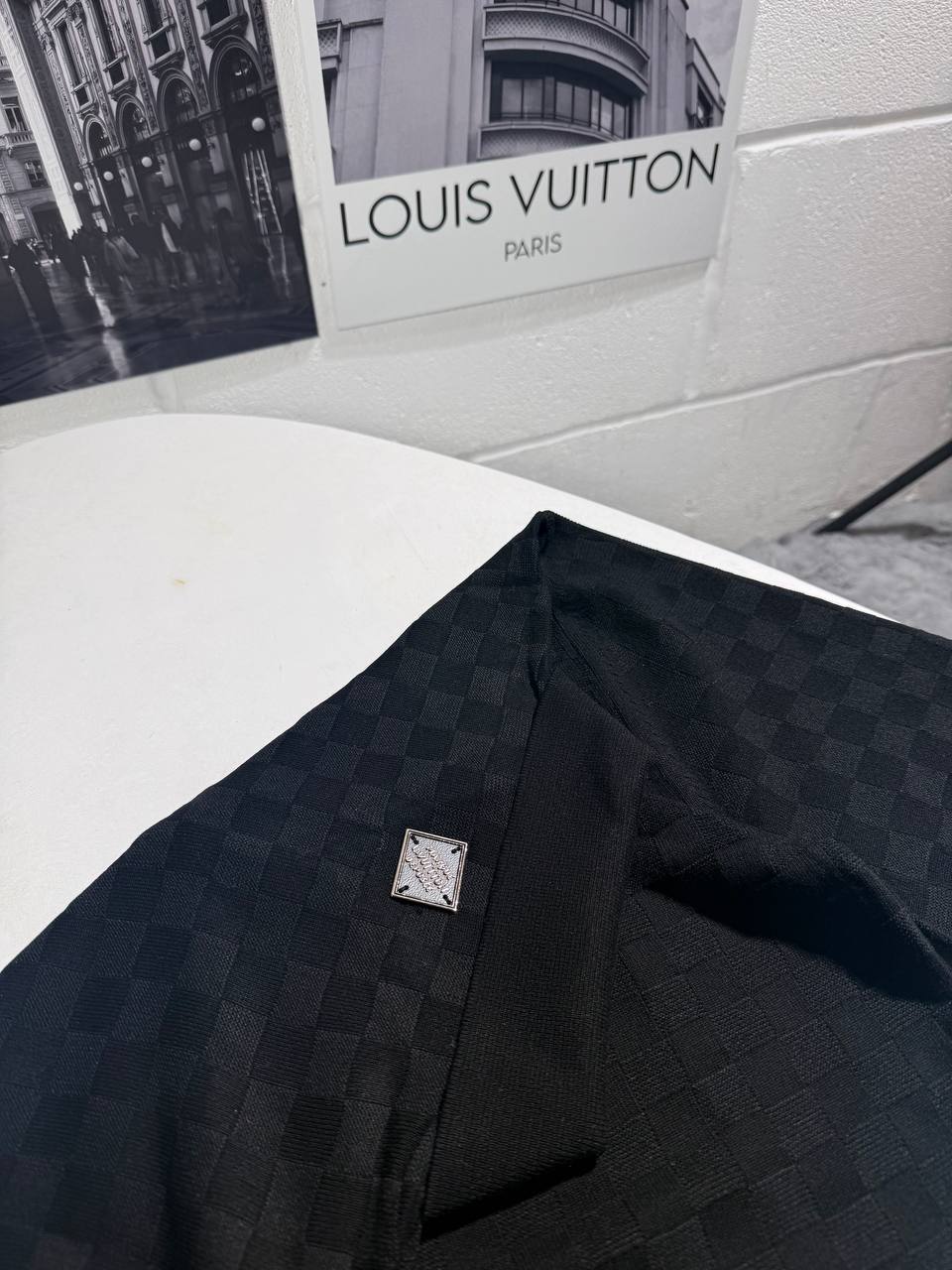 Louis Vuitton Knit Zip Up Monogram Polo Shirts Men's in Different Colors Reps UK Sale Best Quality AAA Replica