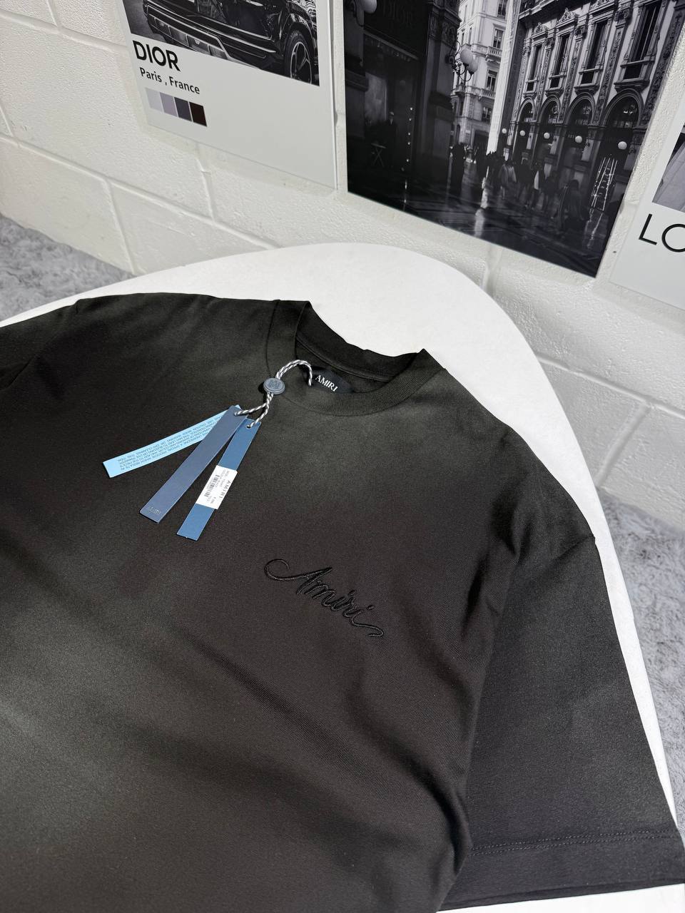Amiri Bandana Patch T-Shirt Men's Women's in 2 Colors Reps UK Best Quality Sale AAA Replica