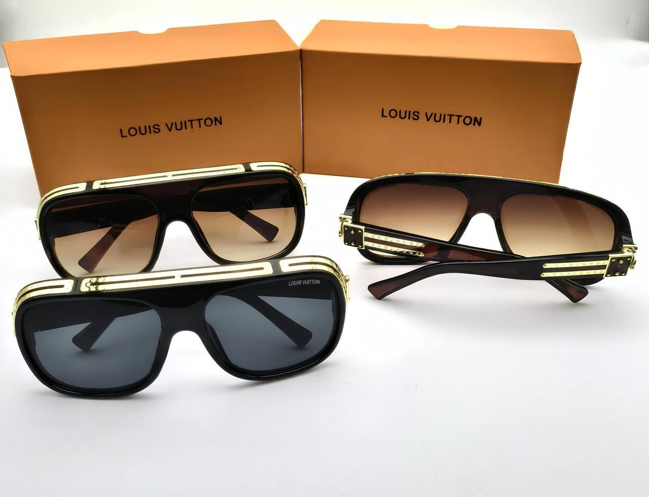 Louis Vuitton 1.0 Millionaires Sunglasses Men's Women's in 2 Colors Reps Sale UK Best Quality Sale AAA Replica