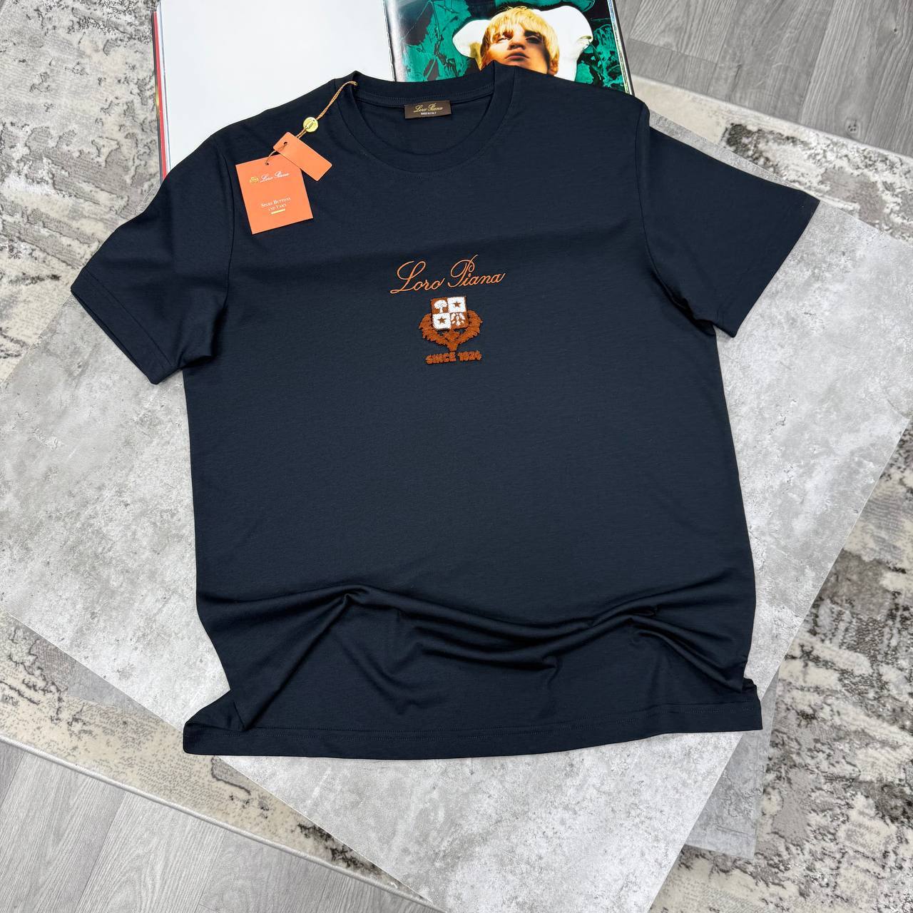 Loro Piana Graphic Logo Men's Women's T-Shirts in Different Colors Reps UK Best Quality AAA Replica