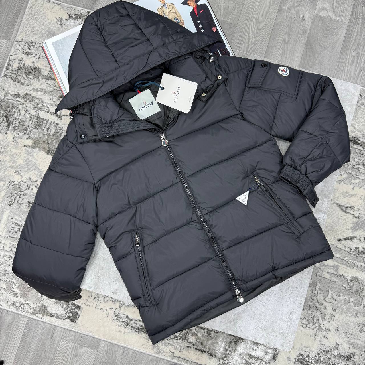 Moncler Mayaf Jacket with Detachable Fur in 2 Colors Reps Sale UK Best Quality AAA Replica