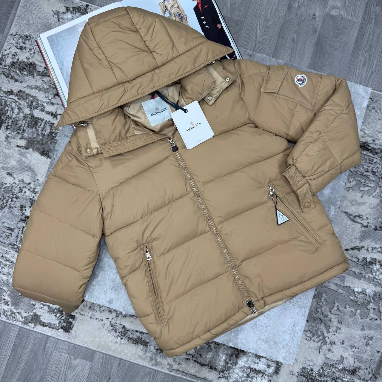 Moncler Mayaf Jacket with Detachable Fur in 2 Colors Reps Sale UK Best Quality AAA Replica