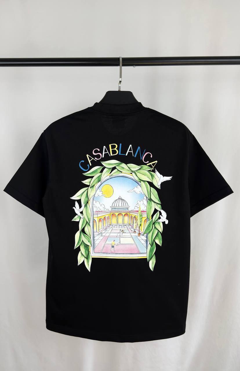 Casablanca Avenida Men's Women's T-Shirts in 2 Colors Reps Sale UK Best Quality AAA Replica