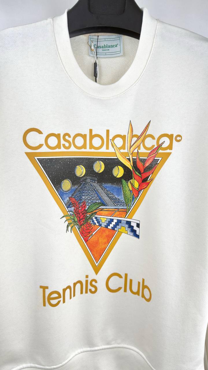 Casablanca Tennis Club Icon Men's Women's Jumper in 2 Colors Reps UK Best Quality AAA Replica