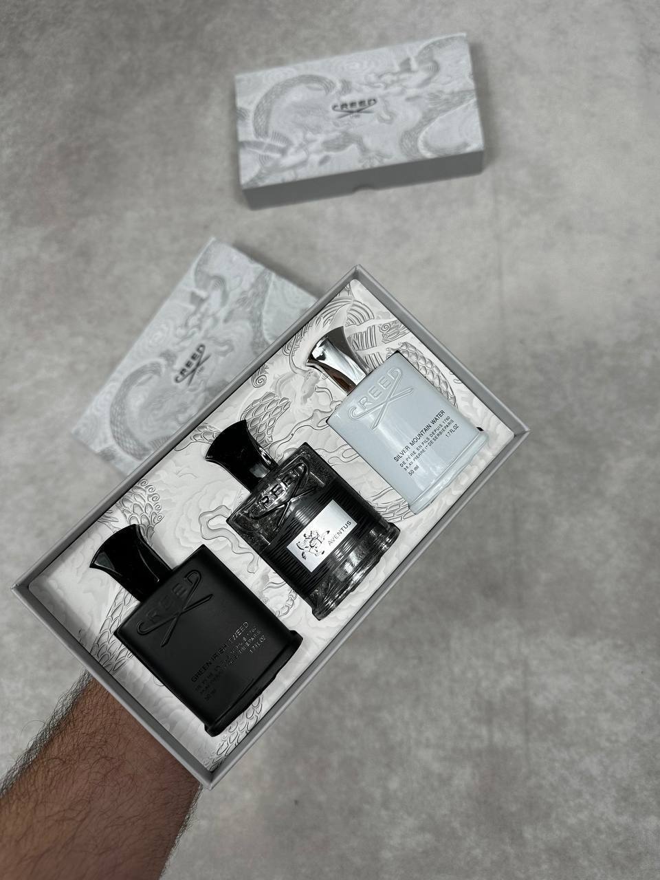 Creed 3 Piece Perfume Gift Set Men's Reps Sale UK Best Quality AAA Replica