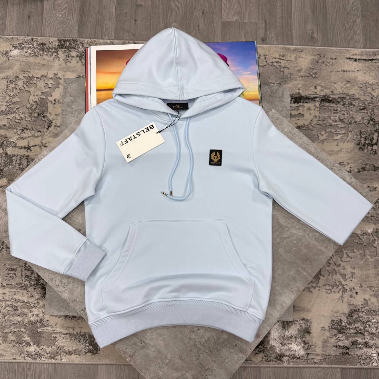 Belstaff Patch Popover Hoodies Men's Women's in Different Colors Reps UK Best Quality Sale AAA Replica
